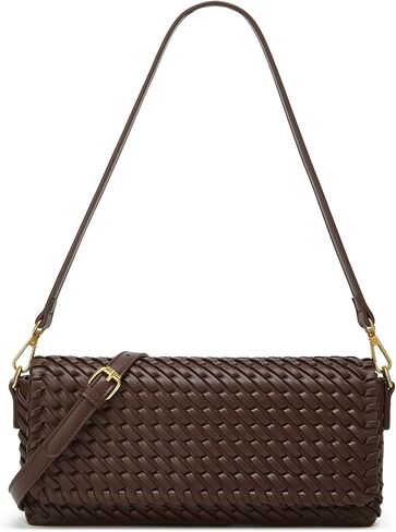 Woven Crescent Hobo Bags Women Trendy PU Leather Underarm Shoulder Bag Cute Crossbody Purse Summer Evening Clutch Purses in Kuwait