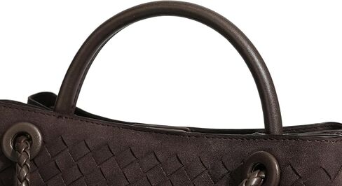 Woven Tote Bag Women Large Suede Shoulder Crossbody Handbag Handmade Hobo Bag Adjustable Strap Multi-Way in Saudi Arabia