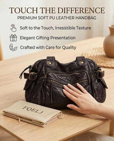 City Bag Hobo Bags for Women Large Tote Shoulder Crossbody Purse for Daily Travel Work, Vintage Y2K PU Leather Handbag in Kuwait