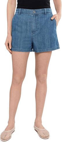 شورت Zoe للسيدات من Madewell بظهر مطاطي - دنيم in Kuwait