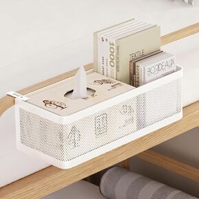 Hanging Metal Bedside Caddy, Adjustable Shelf for Bunk & Dorm(Extra Large) in Kuwait