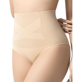 Shapewear Tummy Control for Women High Waisted Body Shaper Underwear Seamless Briefs Panty Girdle Nude in Kuwait