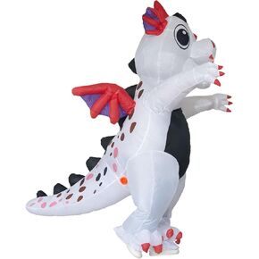 Inflatable Dinosaur Costume Winged Flying ​Dragon Blow Up Costumes for Adult Halloween Cosplay Party in Saudi Arabia