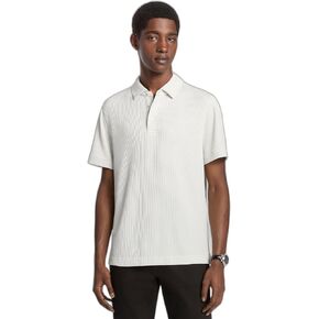 Michael Kors Men's Textured Waffle Knit Polo in Kuwait