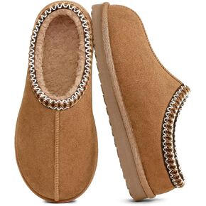 Litfun Mens Memory Foam House Slippers Winter Warm House Shoes Fuzzy Comfy Clog Slippers Indoor Outdoor in Saudi Arabia