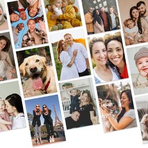 ZHADDLI Custom Photo Prints-water resistant(10pcs, 3.5" Lx5 W) - Photo Printing Services -Standard Size - Glossy - UNFRAMED in Saudi Arabia
