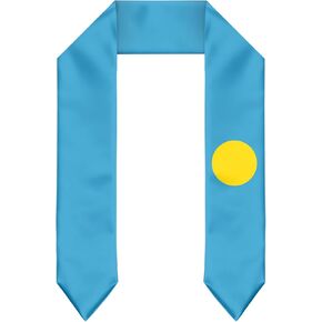 Palau Flag Graduation Stole Sash for Study Aboard International Students Abroad Adult Unisex in Saudi Arabia