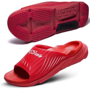 PCSsole High Arch Support Orthotic Sandals – Open Toe Recovery Slides with Deep Heel Cup & Metatarsal Pad – Shock Absorption Cushion & Non-Slip Rubber Sole for Plantar Fasciitis Comfort, Flat Feet & Heel Pain Relief in Saudi Arabia