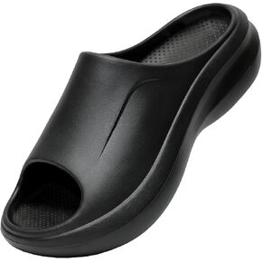 Recovery Slides for Men and Women - Max Comfort Orthotic Slippers for Plantar Fasciitis - Heel & Arch Support, Non-Slip Rubber Sole- Indoor/Outdoor House Shoes in Saudi Arabia