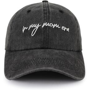 in My Mom Era Hats for Women, Adjustable Embroidered Mommin Mama Baseball Cap in Saudi Arabia