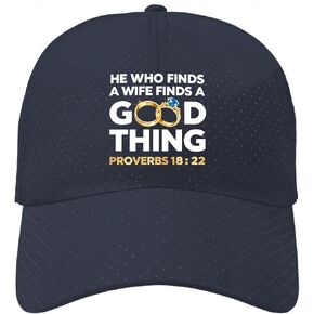 He Who Finds A Wife Finds A Good Thing. Sun Hats Golf Cap for Boyfriends in Kuwait