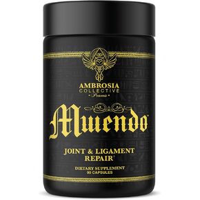Ambrosia Mwendo Joint Support Supplement | BioCell Collagen, Tart Cherry & Cissus | Ligament, Tendon & Connective Tissue Support | ParActin for Mobility | 90 Veggie Capsules in Saudi Arabia