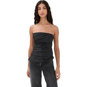 SIMKHAI Women's Emerson Ruched Bustier Top in Kuwait