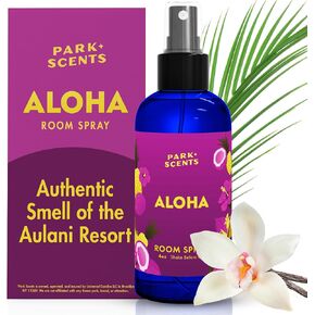 Park Scents Aloha – Hawaii Resort Theme Park Inspired Luxury Hotel Fragrance Room Spray – Coconut, Pineapple, Tropical Florals & Vanilla Air Freshener Spray – Birthday Gifts for Women, Sister (4oz) in Saudi Arabia