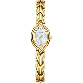 Small Elegant Womens Quartz Watch, Japanese Movement, Classic Vintage Ladies Dress Watch, Water Resistant, Adjustable Bracelet with Tool in Saudi Arabia