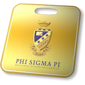 Phi Sigma Pi Fraternity Travel Luggage ID Bag Tag for Suitcases/Square Aluminum Label (Phi Sigma Pi #4) in Saudi Arabia