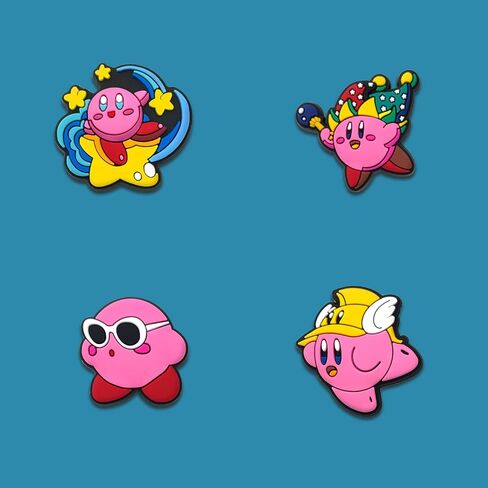 20Pcs Shoe Decoration Charms for Croc Clog Sandals, Cartoon Shoe Accessories Charms for Gifts in Saudi Arabia