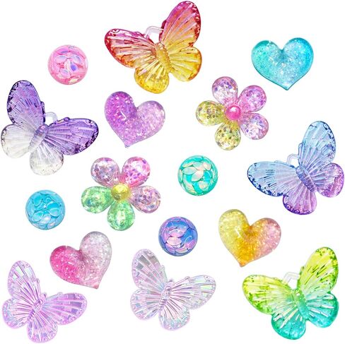 Bling Shoe Charms for Girls Women - Cute Sparkling Charm Shoe Decoration, Designer Girly Accessories, Party Favors, Birthday Gifts in Saudi Arabia