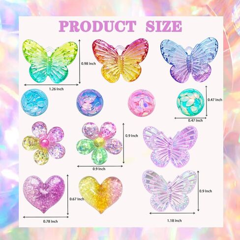 Bling Shoe Charms for Girls Women - Cute Sparkling Charm Shoe Decoration, Designer Girly Accessories, Party Favors, Birthday Gifts in Saudi Arabia