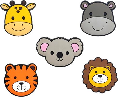 Animals Shoe Charms Shoe Decoration Adults Teens Women Men with Buttons for Clog in Saudi Arabia
