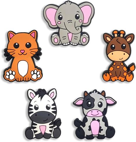 Animals Shoe Charms Shoe Decoration Adults Teens Women Men with Buttons for Clog in Saudi Arabia