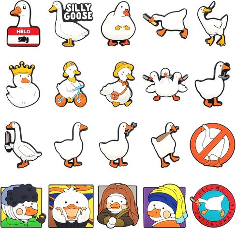 Animals Shoe Charms Shoe Decoration Adults Teens Women Men with Buttons for Clog in Saudi Arabia