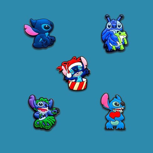22Pcs Shoe Decoration Charms for Croc Clog Sandals, Cartoon Shoe Accessories Charms for Gifts in Saudi Arabia