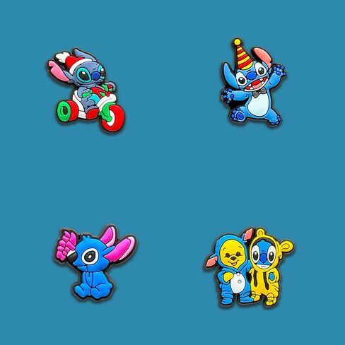 22Pcs Shoe Decoration Charms for Croc Clog Sandals, Cartoon Shoe Accessories Charms for Gifts in Saudi Arabia