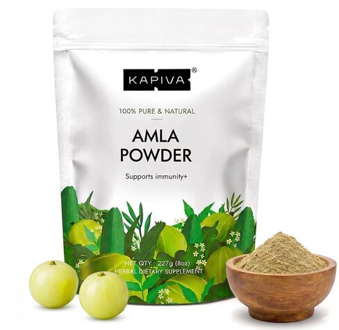 Kapiva Amla Powder 8 oz | Indian Gooseberry Powder | Natural Superfood | Vegan & Non-GMO | for Smoothies, Tea, Hair Care & Daily Wellness in Saudi Arabia