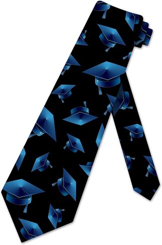 Three Rooker Graduation Ties Mens Graduation Cap Necktie Celebration Tie in Kuwait