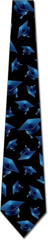 Three Rooker Graduation Ties Mens Graduation Cap Necktie Celebration Tie in Kuwait
