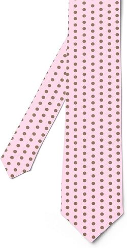 Castle Fairy Polka Dots Men's Tie Fashion Simple Novelty Necktie for Party Wedding Holiday in Kuwait
