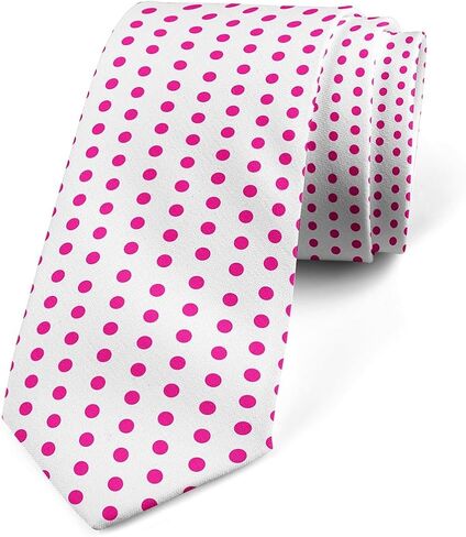 Castle Fairy Polka Dots Men's Tie Fashion Simple Novelty Necktie for Party Wedding Holiday in Kuwait