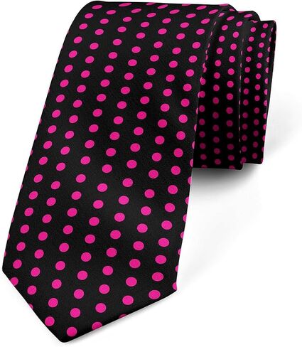 Castle Fairy Polka Dots Men's Tie Fashion Simple Novelty Necktie for Party Wedding Holiday in Kuwait