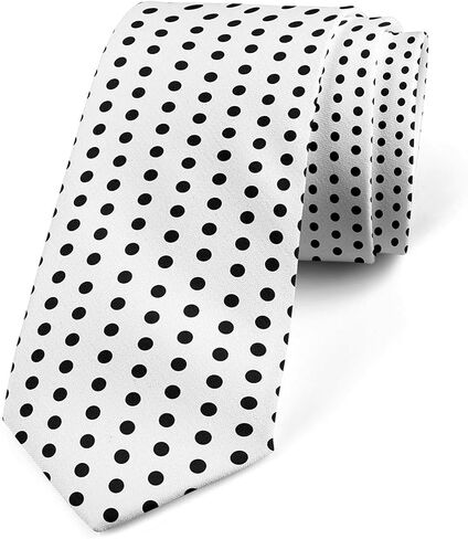 Castle Fairy Polka Dots Men's Tie Fashion Simple Novelty Necktie for Party Wedding Holiday in Kuwait