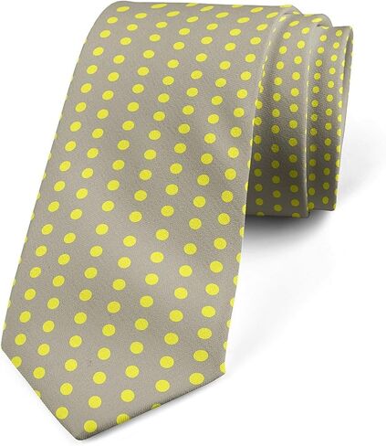 Castle Fairy Polka Dots Men's Tie Fashion Simple Novelty Necktie for Party Wedding Holiday in Kuwait
