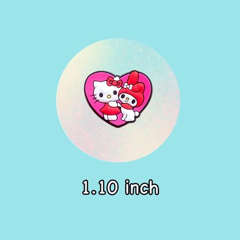 30Pcs Cartoon Shoe Charms for Croc Clogs Sandals Bracelet Wristband Slippers, Different Shoe Decoration Charms for Party Favor in Saudi Arabia