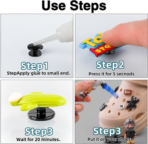 240PCS Buckle Plastic Buttons for Crocs & Shoes, DIY Shoe Charms Accessories - Black & Transparent,aterproof Flat Back Button for Wristbands, Craft Gifts,Easy to Install in Saudi Arabia