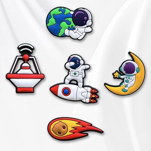 15Pcs Black Girl Medical Gay Sea Animal Shoe Charms Fit for Clog Sandals Decoration, Sushi Astronaut Truck Shoe Charms for Party Favor in Saudi Arabia