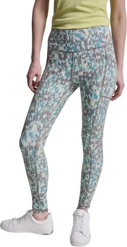 DKNY Women's High Waist 7/8" Printed Active Leggings with Pockets in Saudi Arabia