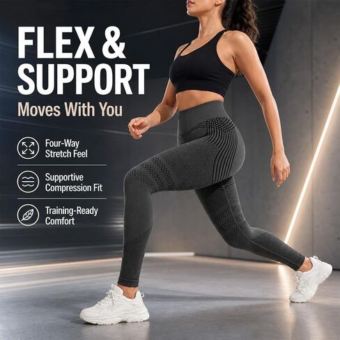 High Waisted and Hip Lifting Yoga Elastic Quick Drying Tight Pants, 2027 New Slimming Workout Yoga Pants in Kuwait