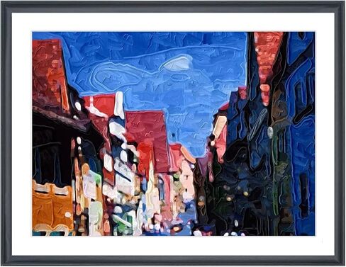 17x25 Panoramic Picture Frames Solid Wood ,With White Mat ,Fit 14x22 inch Photos with Mat or 17x25 without Mat，Poster Frame 17x25Photo Frames Family Wall 14x22 Picture Frame Black (L23B1725W1422) in Kuwait