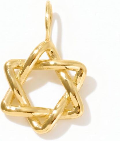 Gelin Star of David Pendant in 10K Solid Gold in Kuwait
