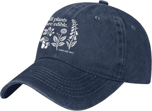 All Plants are Edibles Some Only-Once Hats for Mens Classic Washed Distressed in Kuwait
