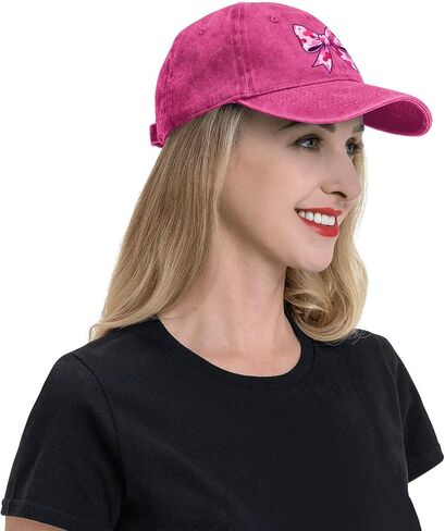 Camo-Bow camouflages Cute Coquettes Hat for Womens Trendy Washed Distressed in Kuwait