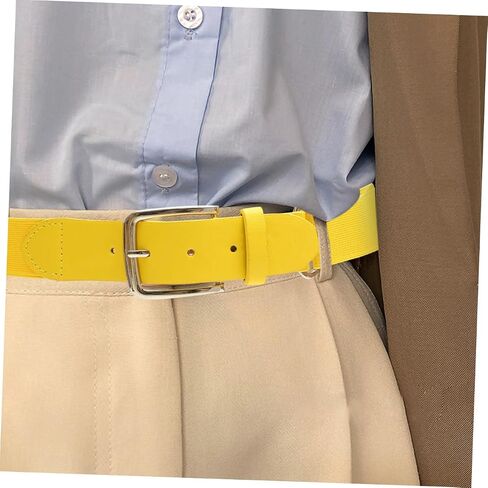 Baseball Belt Elastic Adjustable Softball Belt for Men and Women Youth Sports Waistband Stretchable for Outdoor Team Sports Random Color in Kuwait