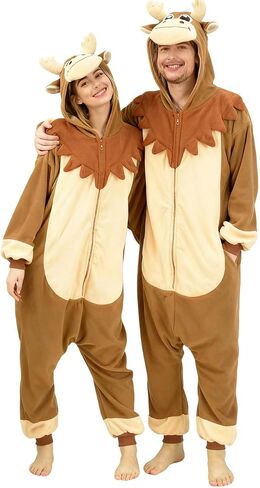 ANACOSPLAYONE Adult Onesie Cosplay Costume Cosplay Halloween Christmas Pajamas Women Men in Kuwait