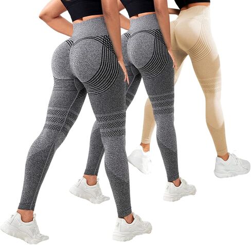 2 PCS 2026 3D Metabolic Booster Leggings,High Waist 3D Anti Cellulite Leggings for Women,Slimming Workout Yoga Pants in Saudi Arabia