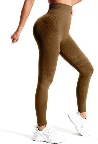 3D Cellulite Leggings Compression,High Waist 3D Anti Cellulite Leggings for Women, Slimming Workout Yoga Pants in Saudi Arabia