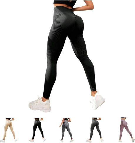 Silix 3D Anti-Cellulite Leggings, High Waist 3D Anti Cellulite Leggings for Women, Slimming Workout Yoga Pants in Saudi Arabia